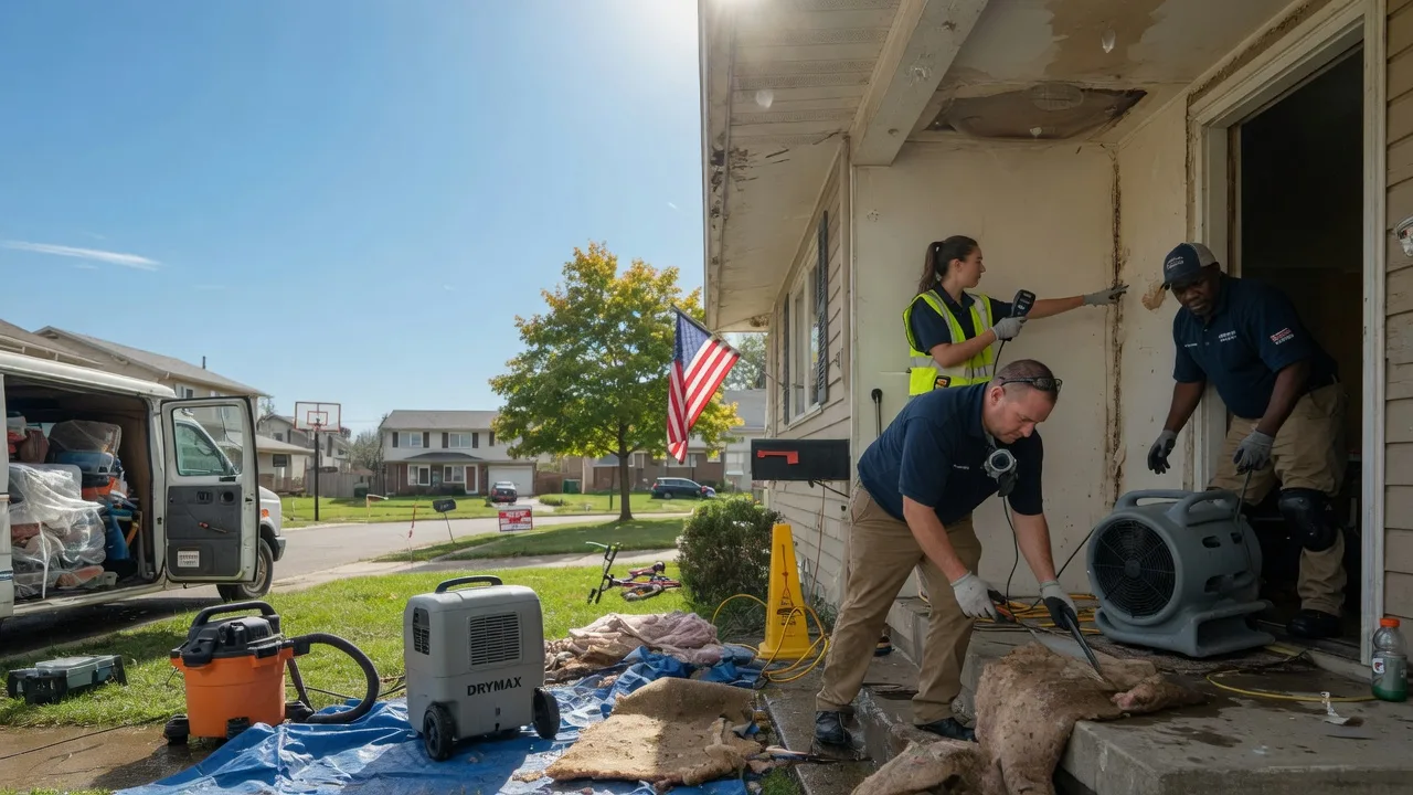 Water Damage Restoration in Bend, TX near me